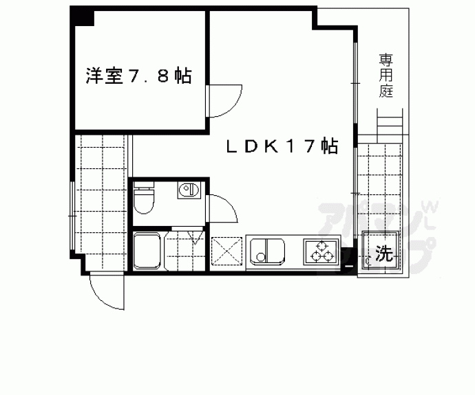 【北野８８５】間取