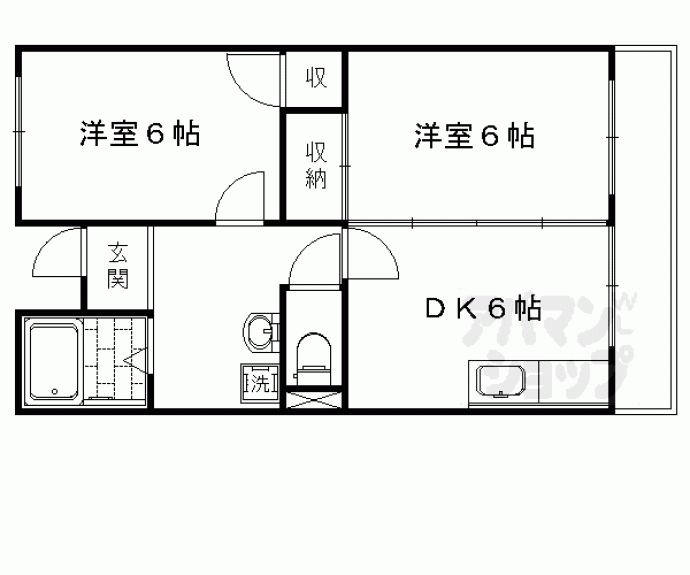 【クエスト御池】間取