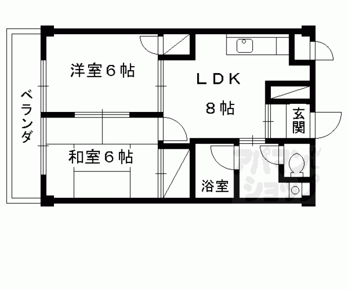 【シュエットＤ】間取