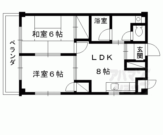 【シュエットD】間取