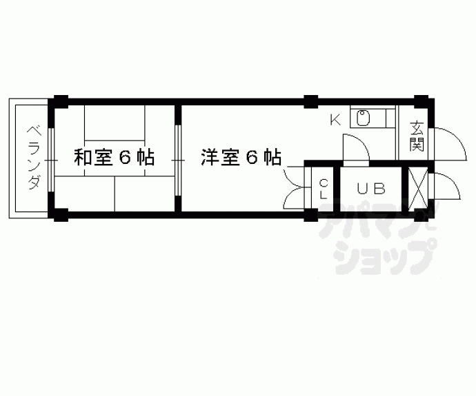 【シュエットＢ】間取