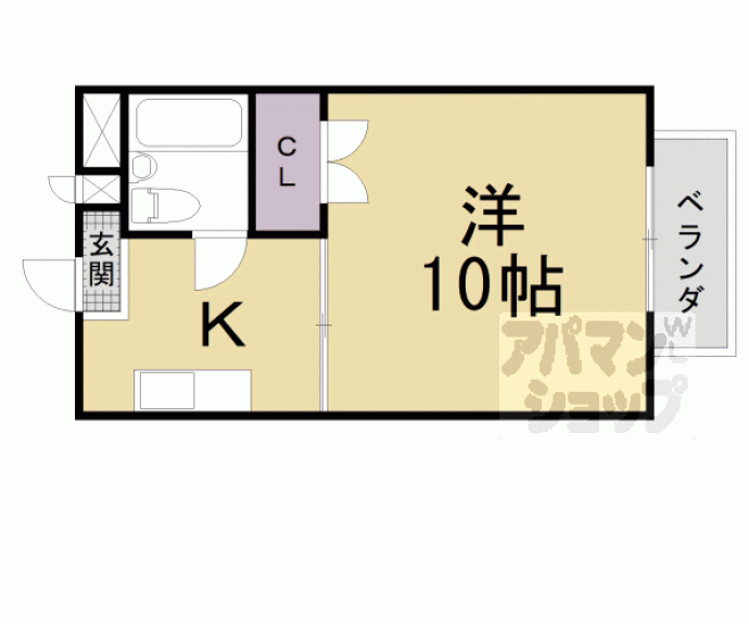 【コートホーム２１】間取