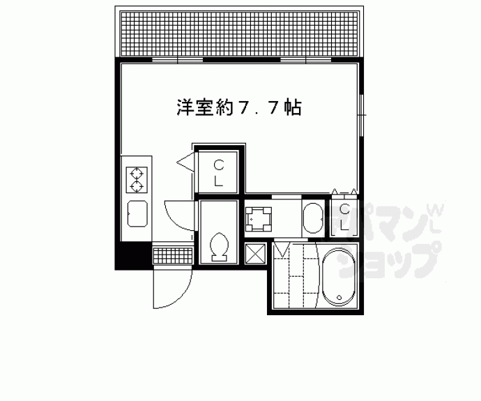 【サイト烏丸三条町】間取