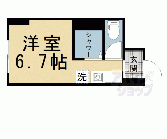 【サイト烏丸三条町】間取