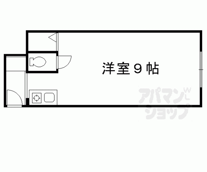 【サイト烏丸三条町】間取