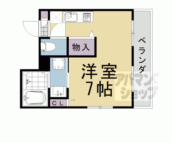 【サイト烏丸三条町】間取
