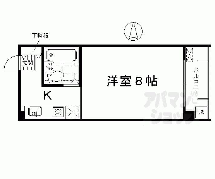 【コートハウス88】間取