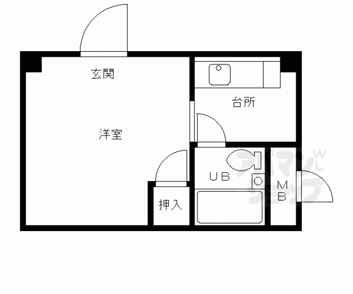 【Ｂハイツ】間取