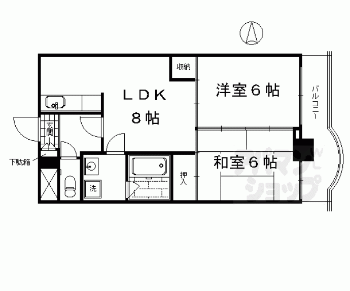 【ハイツエコー】間取