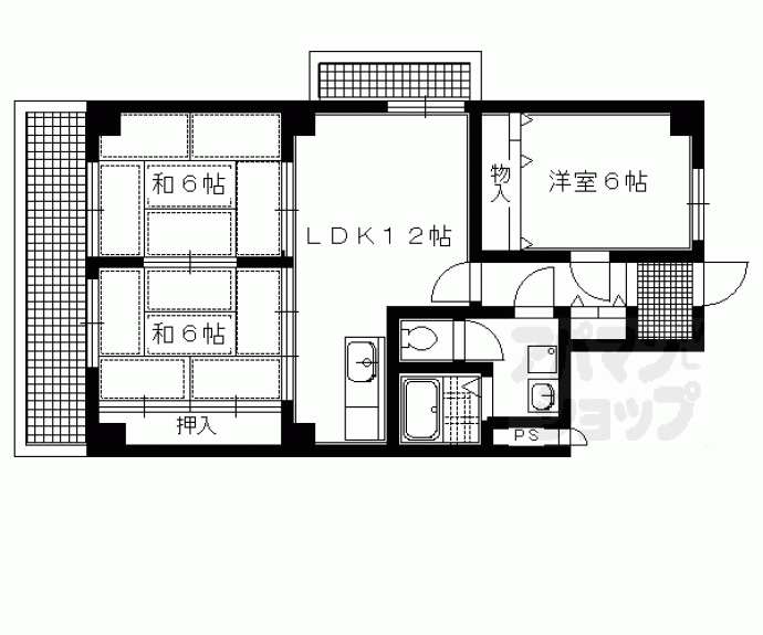 【エスポワール那須】間取