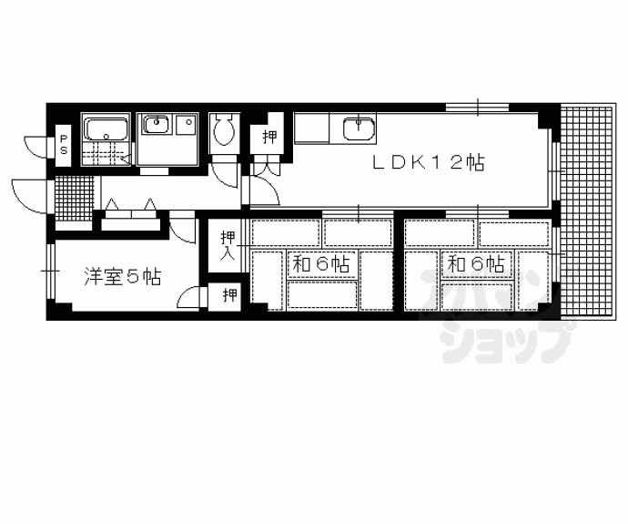 【エスポワール那須】間取