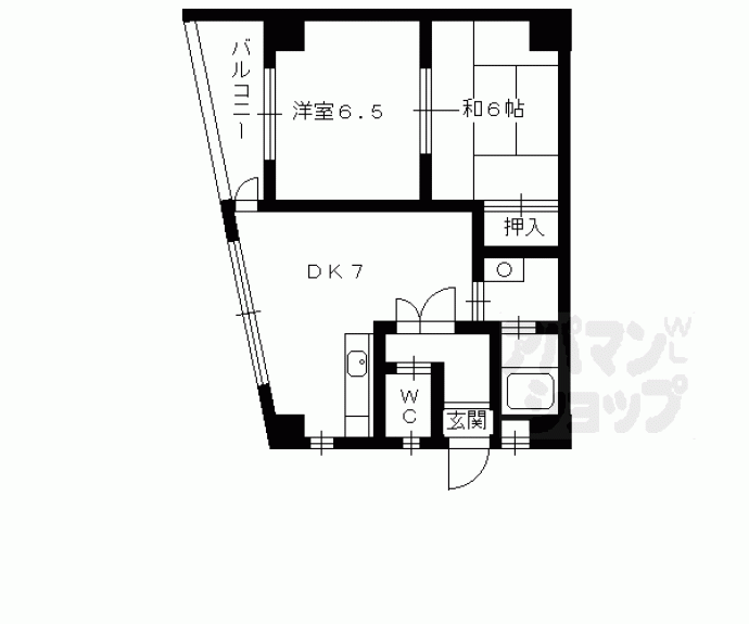 【パルティール高橋】間取