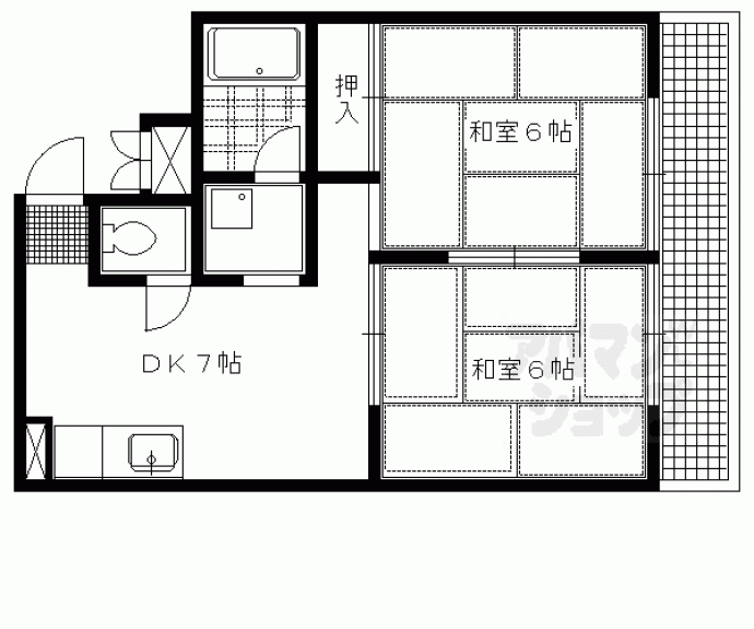 【Yコーポ】間取