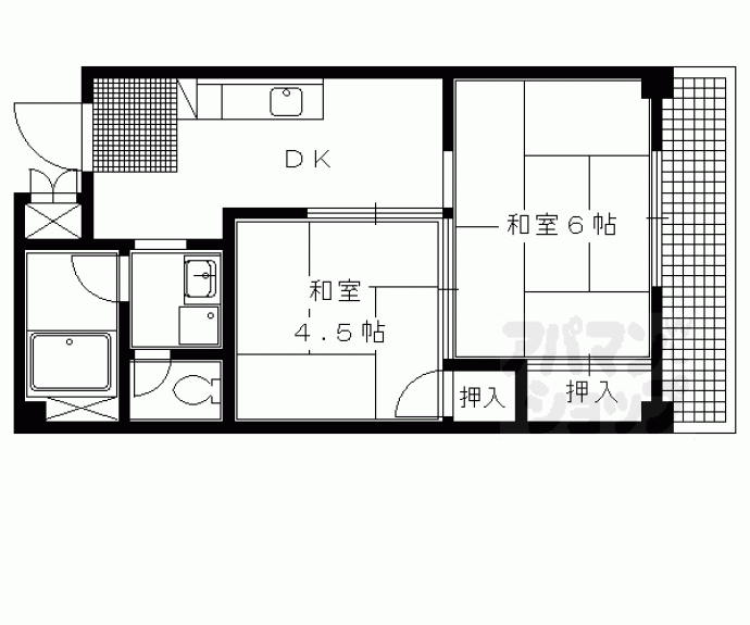 【Yコーポ】間取