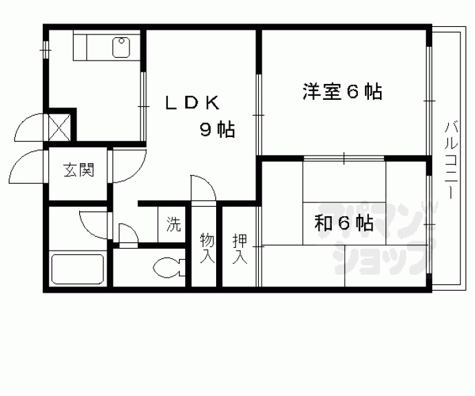 【クレセント21】間取
