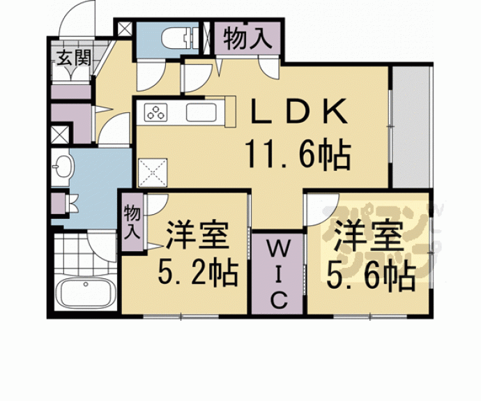 【ＰＩＮＥ館Ⅶ】間取