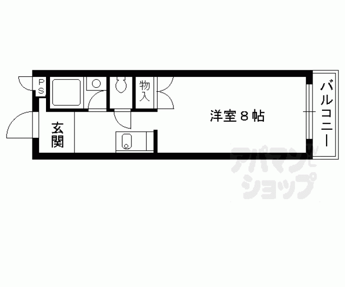 【ルネハイツ芝生】間取