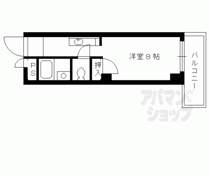 【ルネハイツ芝生】間取