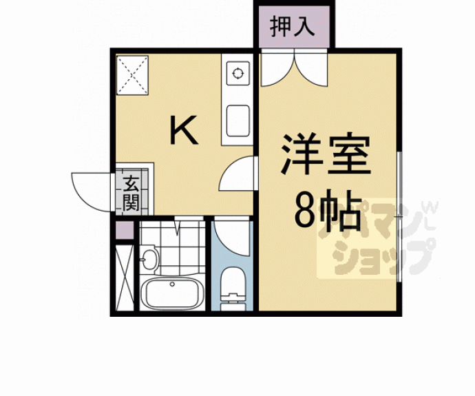 【メゾン槙島】間取