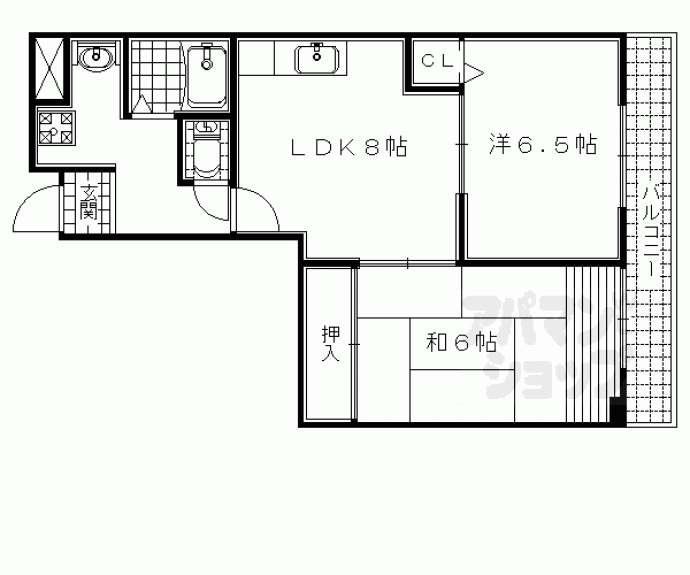 【アヴァンセ　一里山】間取