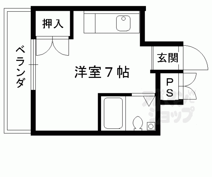 【Ｐｌａｉｓｉｒ深草】間取