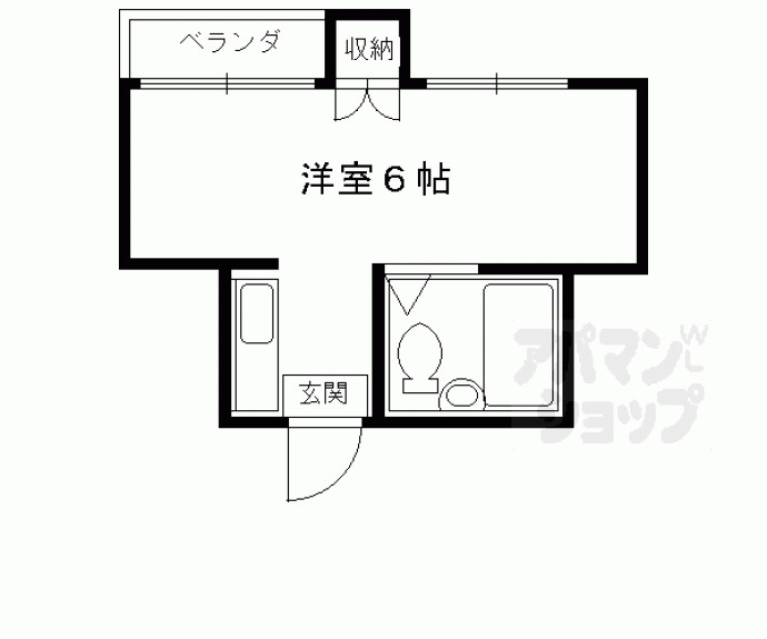 【第２８長栄四条ＳＫハイツ】間取