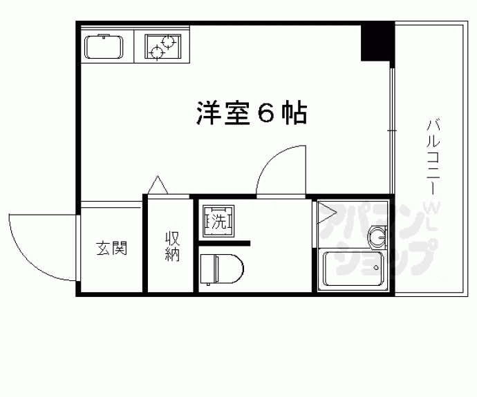 【第２８長栄四条ＳＫハイツ】間取