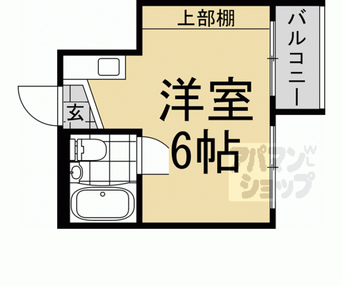 【第２８長栄四条ＳＫハイツ】間取