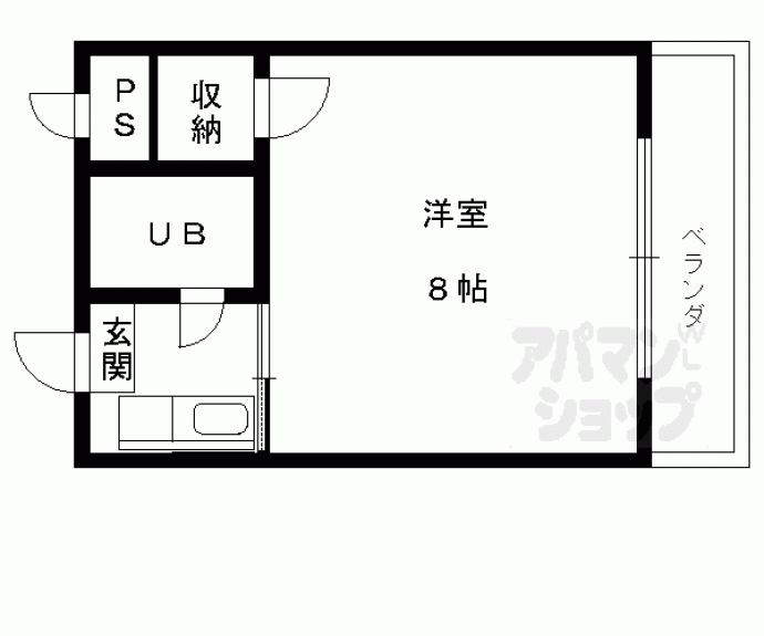 【レインボーハイツ】間取