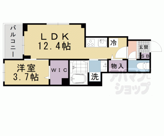 【ラ・リッシュⅠ】間取