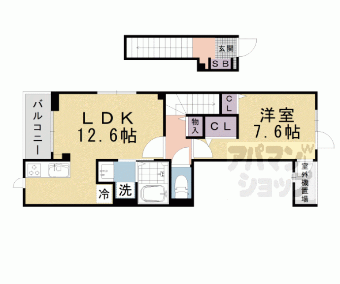 【ラ・リッシュⅠ】間取