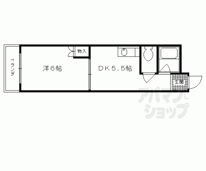 【ハイツハーバル】間取