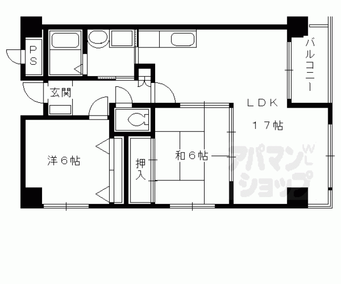 【エスペランサー弥生】間取