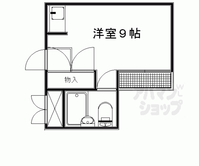 【ＦＬＡＴ４６４】間取