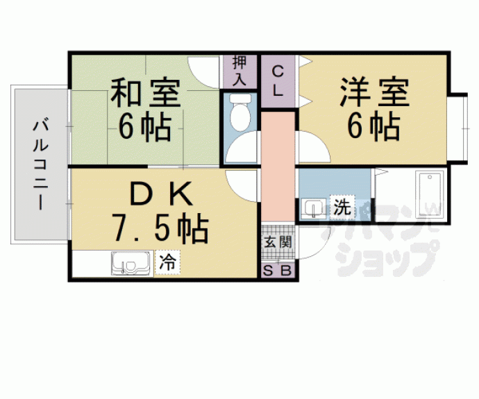 【セジュールパル】間取