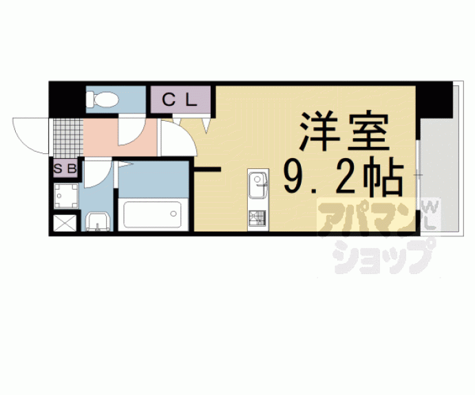 【レジュールアッシュ清水】間取