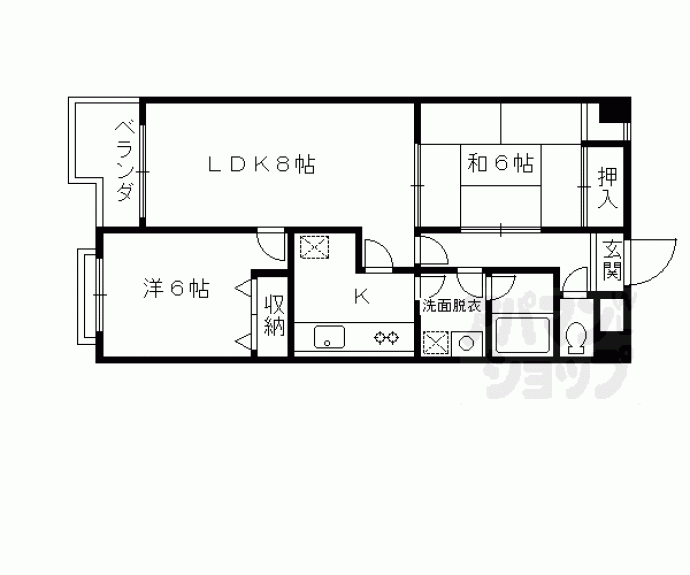 【カリオン大町】間取