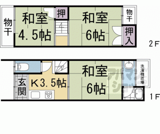 【高野蓼原町９１－６貸家】