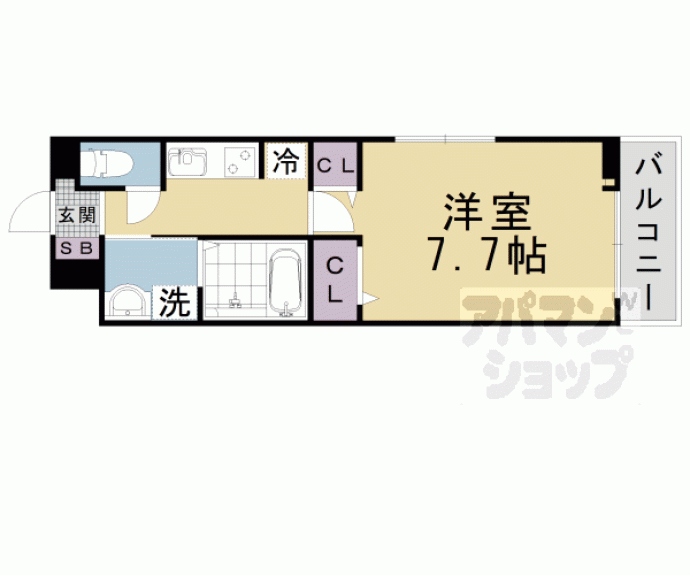 【アビィ　ロード】間取