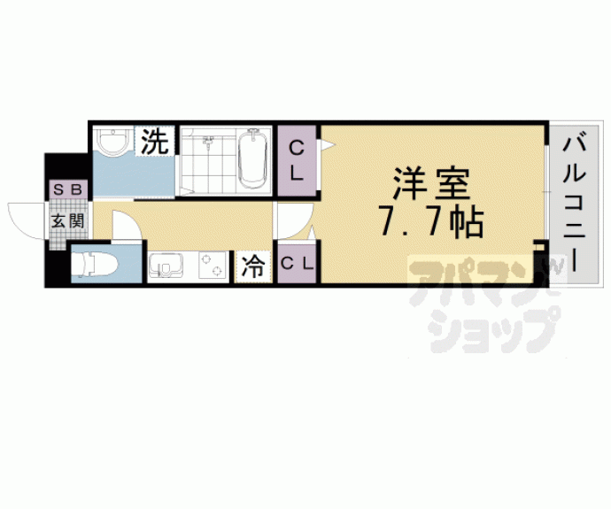 【アビィ　ロード】間取
