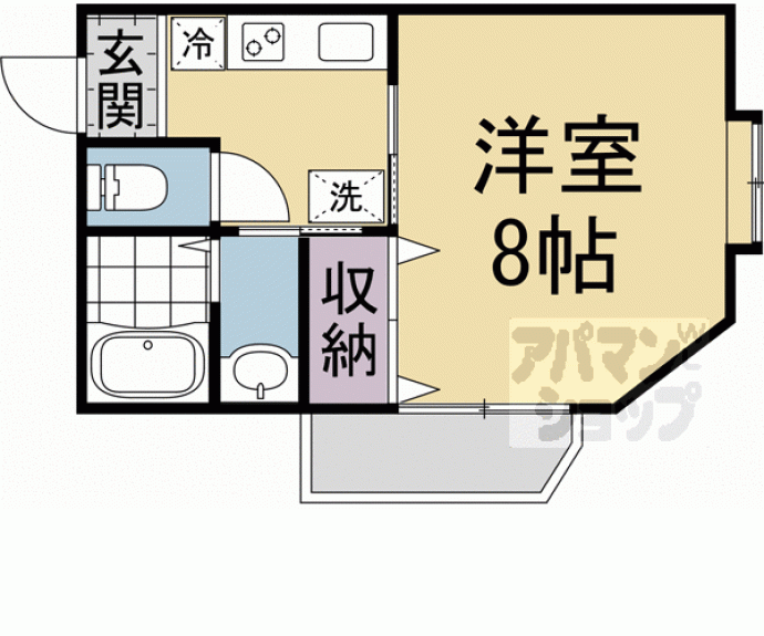 【ＭＥＳＡ　ＶＥＲＤＥ　北山】間取