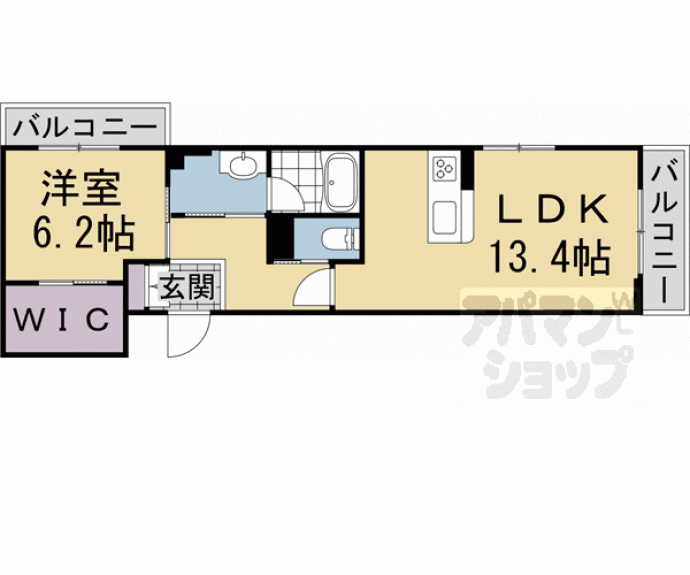 【シャーメゾンなごみ】間取