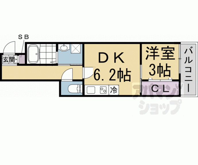 【仮称）二本松町マンション】間取