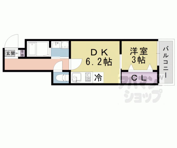 【仮称）二本松町マンション】間取
