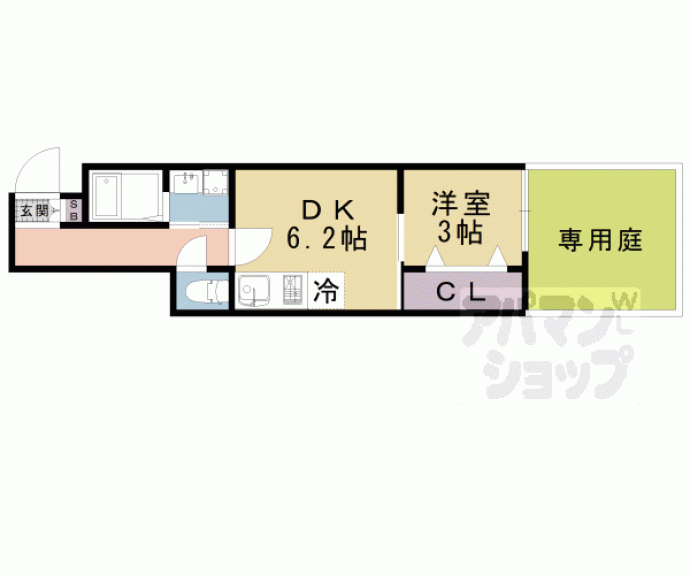 【仮称）二本松町マンション】間取