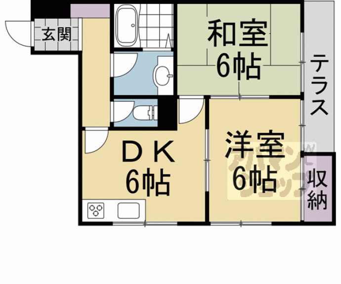 【メゾンこやま林口棟】間取