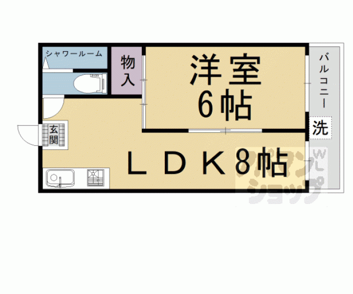 【アーバンヒル太秦】間取