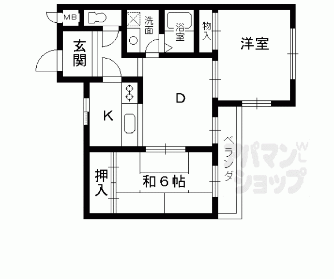 【ファーストカタヤマ】間取