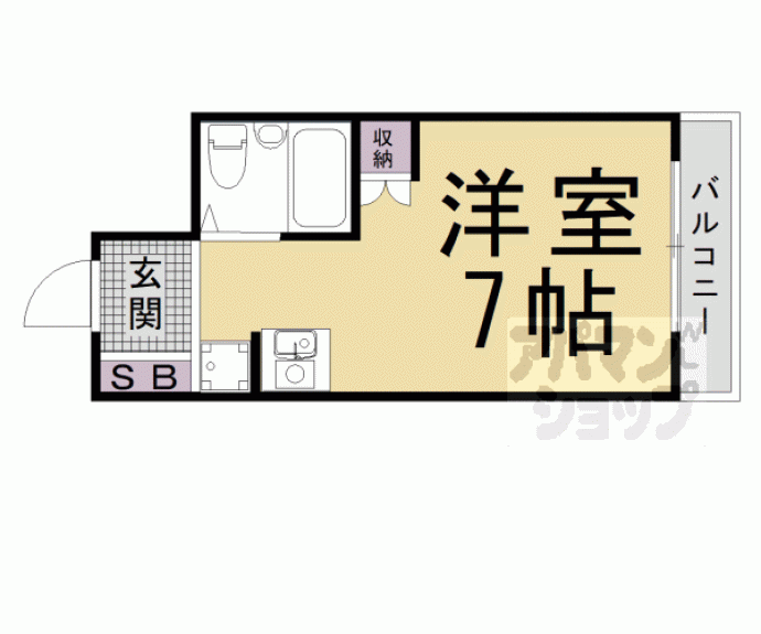 【ネオメゾンドフルール】間取