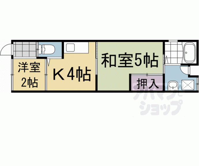 【壬生森町貸家】間取